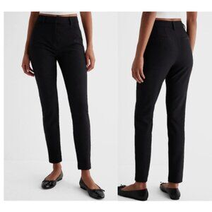 Express Editor High Rise Skinny Black Slacks/Trousers